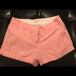 Light pink J. Crew shorts